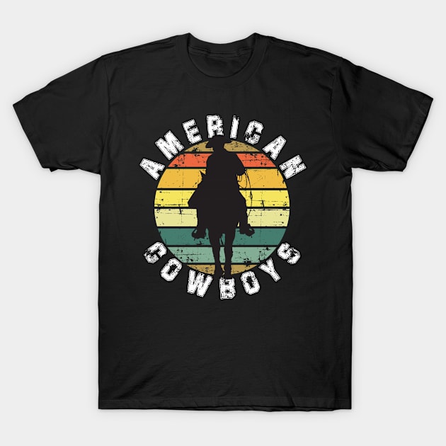 american cowboys T-Shirt by  Memosh Everything 